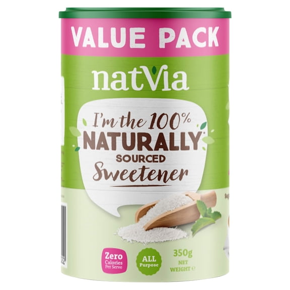 Natvia Sweetener 350g, Imported from Britain