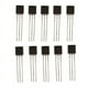 thumbnail image 1 of 100pcs BC547 TO-92 NPN Transistores de Planar Epitaxial Multímetros, 1 of 9