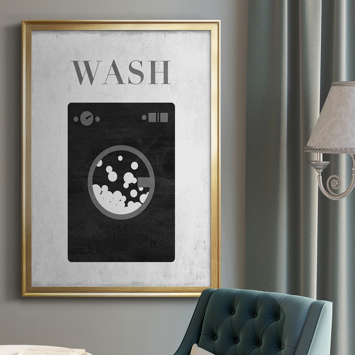 Wash Premium Framed Print - Ready to Hang