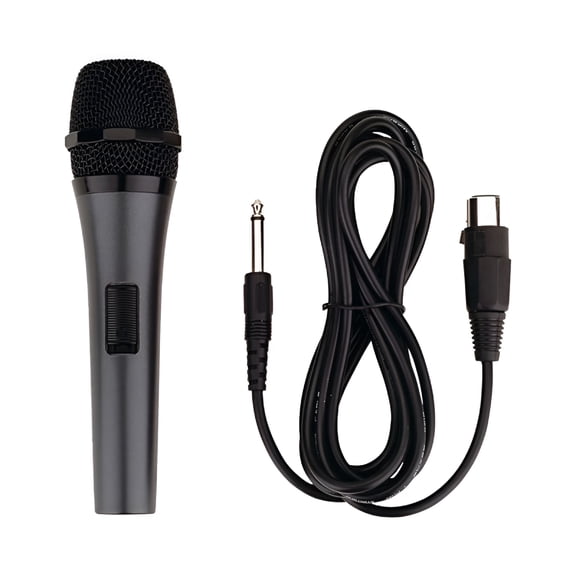 GJX Wired Microphone Dynamic Karaoke Microphone for Singing, Vocal Wired Microphone for Karaoke, Handheld Mic, Mics with ON/Off Switch for Singing, Public Speaking, & Parties