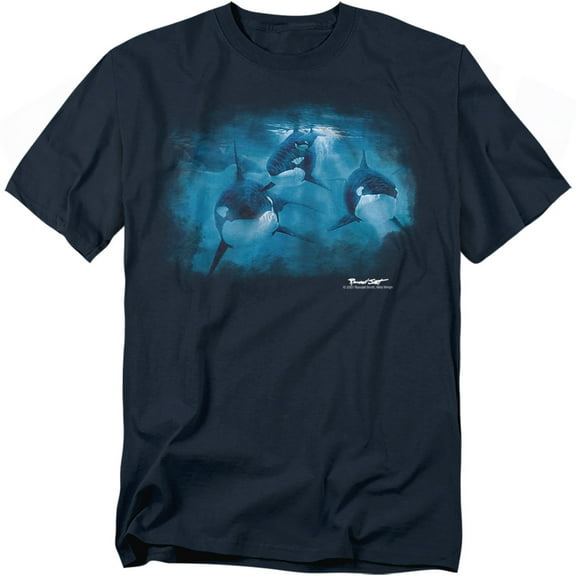 Wildlife T-Shirt Pod of Orcas Unisex Graphic Tee For Men & Women