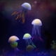 thumbnail image 3 of Ornamento artificial s medusas falsas belleza del multicolor del acuario 1 Gloria Decoración del tanque de peces de acuario, 3 of 9