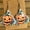 #1, variant on Acrylic Ghost Witch Castle Boo Floral Pumpkin Horror Skull Halloween Earrings
