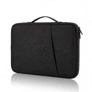 14 Inch Laptop Sleeve Case, 13.3-14 inch Protective Computer Cover with Accessories Pocket, Portable Laptop Bag for MacBook HP Dell ASUS Lenovo, Black