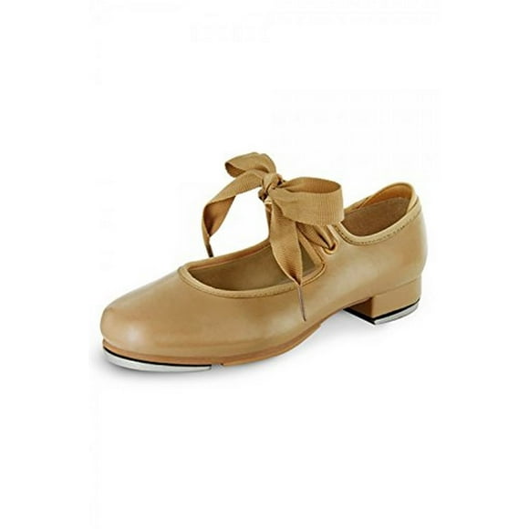 Bloch Girls' Annie Tyette Dance Shoe, Brown Tan, 9 M US