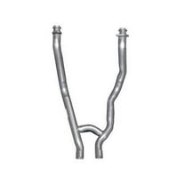 Scott Drake C5ZZ-5246-L 1965-1968 2.25" 'H' Pipe With Standard Exhaust Manifolds.