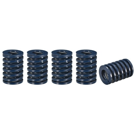 

Die Spring 5 Pack 35mm OD 50mm Long Spiral Stamping Light Load Compression Die Springs Blue