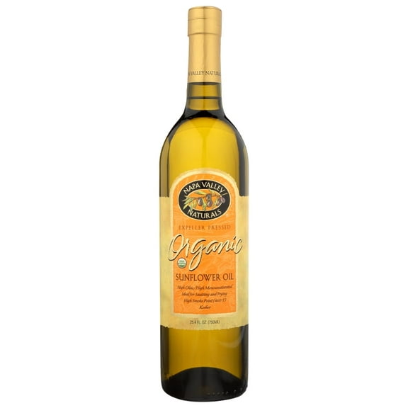 Napa Valley Naturals Organic Sunflower Oil, 25.4 Ounces