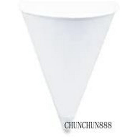 

Cup Company 2000 Piece Cone Water Cups Cold Paper 4 Oz White