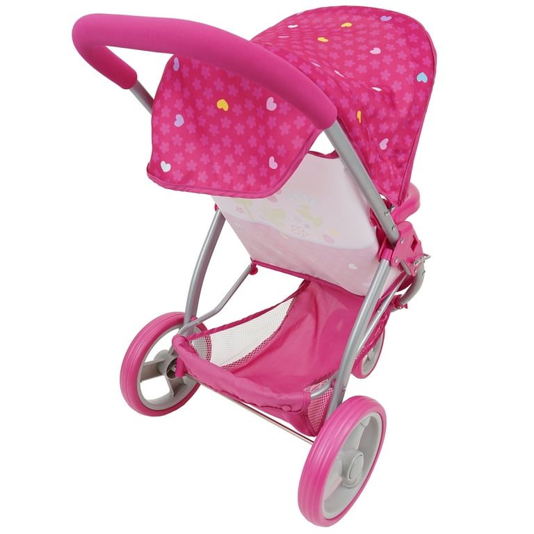 509 Garden Doll Jogger Stroller Kids Pretend Play Front Bumper