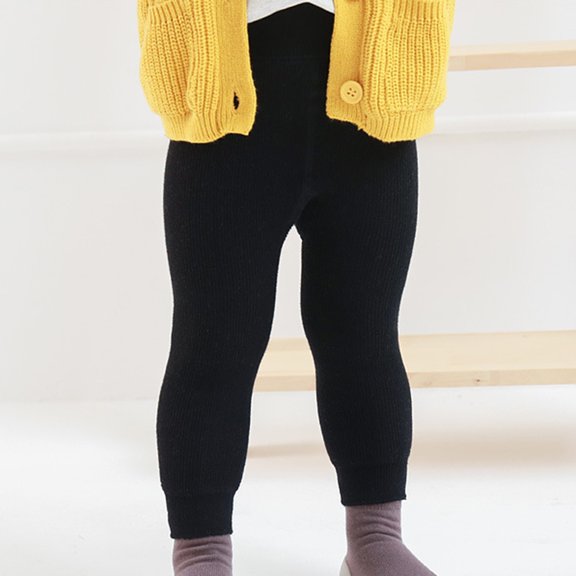 YUNAFFT Toddler Baby Kids Pant Clearance, Winter Baby Kids Girls Thickened Lined warmth Fleece Long Pants Leggings