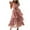 Pink, variant on Fesfesfes Women Gowns Tulle Dress Sleeveless Dress Solid Mesh Princess Steapless Long Party Dress Tops on