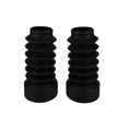 thumbnail image 1 of 2xMotorcycle Goma Tenedor Cubierta de Polvo Polainas Delanteras Botas para JOG50 JOG90 Negro Cola Cubierta de goma de la horquilla de la motocicleta, 1 of 8