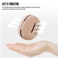 thumbnail image 3 of Makeup Sponge Holder - Unbreakable Silicone Travel Case for Beauty Sponges - Khaki, 3 of 5