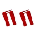 thumbnail image 2 of Youkk Durable Shin Instep Guards for MMA Supplies Enhanced Performance Red standard 2Set, 2 of 6
