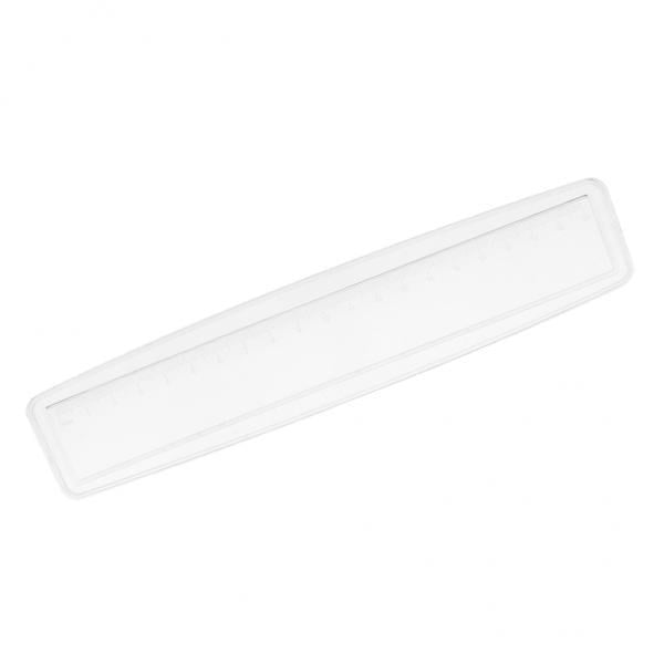 Tnarru 6xRectangle Silicone Moule Règle Moule pour Résine Époxy Bijoux Fabrication Bricolage Artisanat