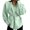 Green, variant on Women's Tie Waist Blazer Jacket Long Sleeve One Button Notch Lapel Casual Office Work Outerwear with Pockets Gray 2XL