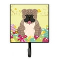 thumbnail image 1 of Easter Eggs English Bulldog Grey Brindle Leash or Key Holder, 1 of 1