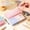 D*4, variant on Transparent Sticky Notes 240 Sheets, 3x3 Inch Translucent Annotation Tabs with Dispenser, See-Through PET Sticky Tabs for Books, Planners, and Calendars, By Cosmug