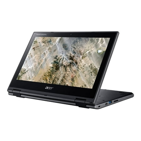 Acer Chromebook Spin 311 R721T-28RM - Flip design - AMD A4 - 9120C / up to 2.4 GHz - Chrome OS - Radeon R4 - 4 GB RAM - 32 GB eMMC - 11.6" AHVA touchscreen 1366 x 768 (HD) - Wi-Fi 5 - black - kbd: US