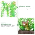 thumbnail image 4 of OULII Aquarium Water Grass Artificial Plant Green Plastic 1 Set, 4 of 5