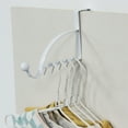 thumbnail image 3 of Over The Door Hook Door Hanger Hook Rack Over The Door Towel Rack Valet Hooks, 3 of 17