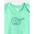 thumbnail image 3 of Wonder Nation Baby Boys Lap Bodysuit with Short Sleeves, Sizes 0M-24M, 3 of 4