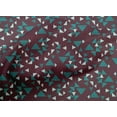 thumbnail image 5 of oneOone Cotton Poplin Fabric Triangle Geometric Print Fabric By The Yard 56 Inch Wide, 5 of 5