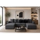 thumbnail image 1 of Sala Esquinera Modular en U El Bazar Store Oslo Lino Gris Oxford 160x290x160 cm 3 Piezas, 1 of 2