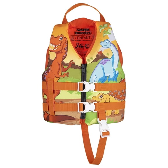 Child Water Buddies Life Vest Dinosaur