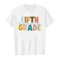 thumbnail image 3 of 100th Day of School Kids School Season Short Sleeved Round Neck T Shirt School Celebration Student T-Shirt Kids T Shirts Size 6-7, 3 of 3