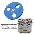 thumbnail image 3 of Universal Empty Aluminum Alloy Takeup Reel 5 Inch, Wind Resistant Design, Easy Installation, 1/4 Inch Tape Compatibility, with NAB Flanges, for Studer Recorder, 3 of 7