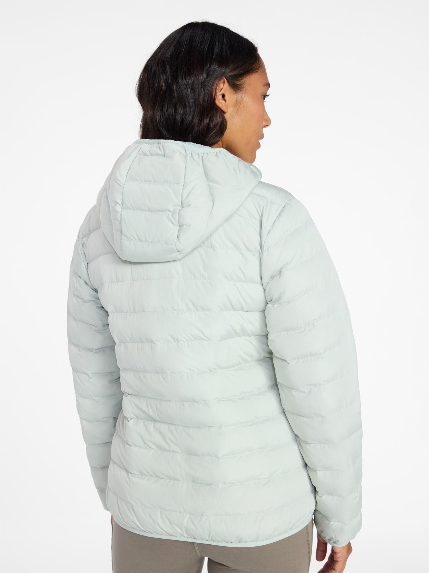 Ozark Trail Women's and Women's Plus Size Core Puffer Jacket with Hood, Sizes XS-3X