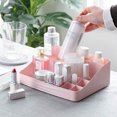 thumbnail image 3 of serony Simple desktop cosmetics storage box Cosmetics storage new internet celebrity desktop storage box, 3 of 8