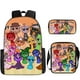thumbnail image 1 of Mochila Bolsa De Almuerzo Para Niños Estuche Para Lápices Juego De Tres Piezas Bolsa Escolar De Escuela Primaria Patrón De Dibujos Animados, 1 of 1