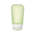 thumbnail image 1 of Botella de viaje humangear GoToob+ grande de silicona de 100 ml, color verde, 1 of 6