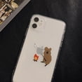 thumbnail image 3 of Bonita carcasa de koala para iphone, funda protectora de silicona suave y transparente con dibujos animados para modelos 12 mini, 7, 8 plus, x, xr, xsmax, 13, 11, 14 pro max, 3 of 4