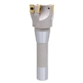 thumbnail image 2 of Accusize - 2" x 6-1/8" 90 Degree R8 Shank Indexable End Mills with 5 APKT1604 carbide Inserts, #0028-6906, 2 of 13