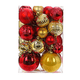 thumbnail image 1 of Adornos de bolas de Navidad Adornos navideños inastillables Set Decoraciones para bolas de árbol de Navidad, 1 of 5