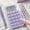Purple, variant on sruoe Calculators, 8 Digits Large Display, Basic Calculators, Handheld Desk Calculator, Pocket Calculator, Standard Function Calculator for Office, Home, Learen, Business Use