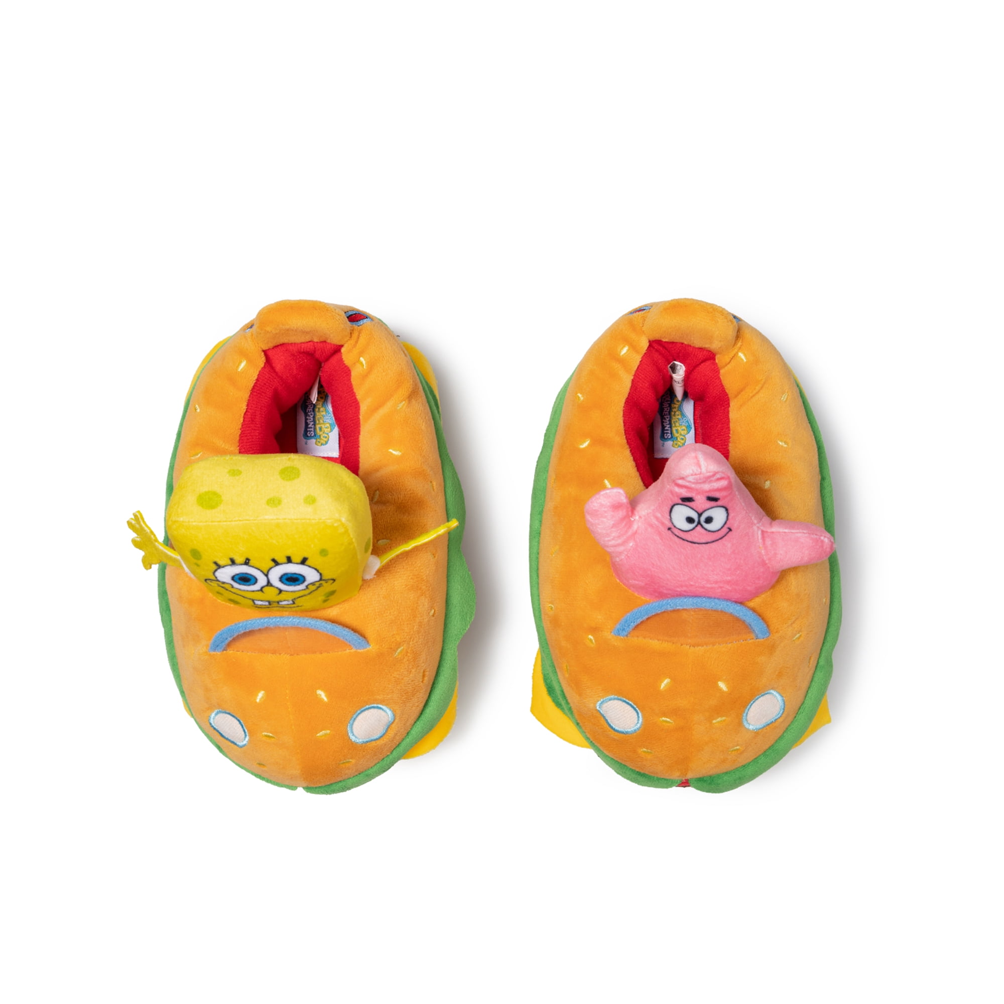 SpongeBob & Patrick Krabby Patty Little & Big Kid 3D Slipper