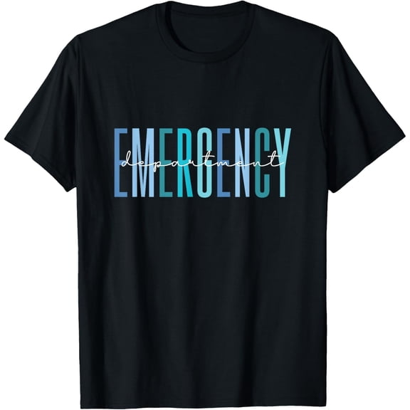 ER Nurse Emergency Department Emergency Room Healthcare T-Shirt