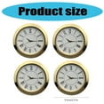 thumbnail image 5 of ROZYARD Set of 4 Clock Inserts 55mm Round Face Arabic Roman Number for DIY Enthusiasts, 5 of 11