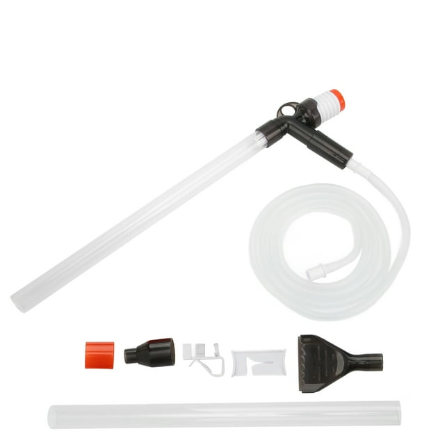 Fish Tank Gravel Cleaner, Fish Tank Water Changer Quick Pneumatic Movable Position Plastic for Tank