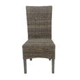 thumbnail image 2 of CC Home Furnishings 40.50" Rustic Gray Traditional Style Algeria Chair, 2 of 4