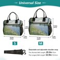 thumbnail image 2 of Small Cooler Bag Lunch Bag Portable Meal Bag Work Meal Bag Outdoor Meal Bag Travel Meal Bag Picnic Meal Bag Going Out Meal Bag Oil Painting Lake, 2 of 6