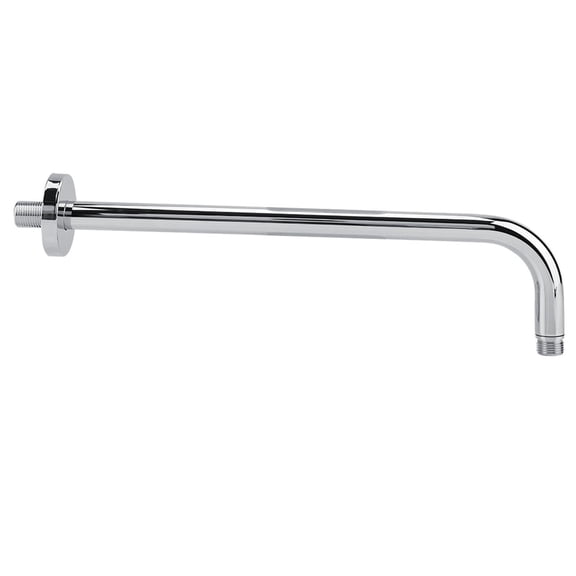 Suodoka 16‑inch Stainless Steel Rain Shower Arm – Chrome Finish, Tool‑Free Wall‑Mount, G1/2″ Threaded, 43 cm Long, Corrosion‑Resistant