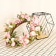 thumbnail image 2 of Guirnalda de puerta colgante guirnalda boda ventana puerta Hotilo（Rosa）Diámetro 40 cm, 2 of 5