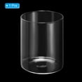 thumbnail image 3 of Uxcell 3.9"x3.1" Clear Glass Cylinder Vase Tabletop Flowers Vase Floating Candle Holder Vase, 3 of 6