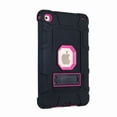 thumbnail image 2 of iPad Mini 5 Case (2019), iPad Mini 4 Case, Allytech Dual Layers Silicone PC Back Cover with Kickstand Shockproof Kids Toddler Friendly Cases Covers for Apple iPad Mini 5th 4th Gen,Black/Rose, 2 of 9